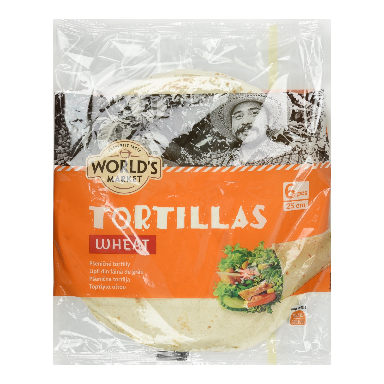 Τορτίγιες Σίτου 6x25 370g