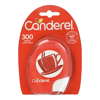 CANDEREL | Υποκατάστατο Ζάχαρης 300 Δισκία 25.5g