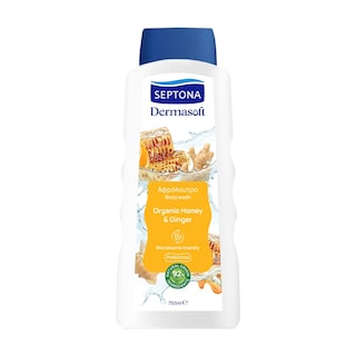 SEPTONA | Αφρόλουτρο Organic Honey Ginger 750ml
