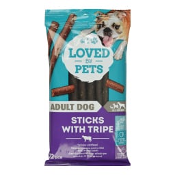 LOVED BY PETS | Σνακ Σκύλων Πατσάς Sticks