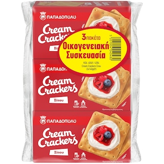 ΠΑΠΑΔΟΠΟΥΛΟΥ | Κράκερς Σίτου 3x140g