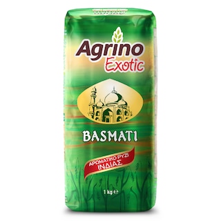 AGRINO | Ρύζι Basmati Αρωματικό Ινδίας 1kgr