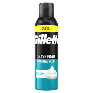 GILLETTE | Αφρός Ξυρίσματος Classic Ευαίσθητες Επιδερμίδες 250ml