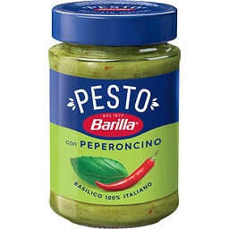 BARILLA | Σάλτσα Pesto Basilico Peperoncino 195gr