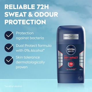 NIVEA | Αποσμητικό Stick Men Dry Impact 50ml