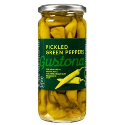 GUSTONA | Πιπεριές Πράσινες σε Άλμη 450g