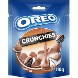 OREO | Μπισκότα Γεμιστά Crunchy Bites Dipped Βανίλια 110g