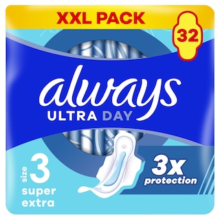 ALWAYS | Σερβιέτες Ultra Day & Night 32 Τεμάχια