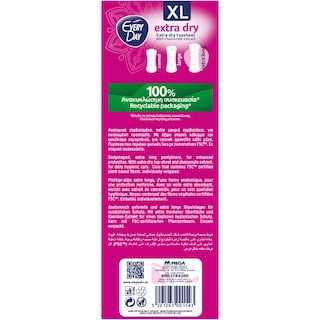 EVERY DAY | Panty Liners XL Extra Dry 24 Pieces