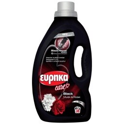 ΕΥΡΗΚΑ | Yγρό Πλυντηρίου Ρούχων Black Care Musk & Rose 38 Μεζούρες
