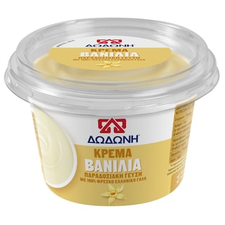ΔΩΔΩΝΗ | Κρέμα Βανίλια Παραδοσιακή 160g