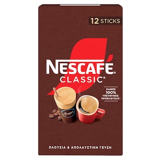 NESCAFE | Στιγμιαίος Καφές Sticks 12x2g