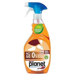 PLANET | ΚΑΘΑΡΙΣΤΙΚΟ ΤΖΑΜΙΩΝ ΑΝΤΛΙΑ ΜΕ ΞΥΔΙ 1.000 ML ΠΡΟΣΦΟΡΑ ΤΑ 250 ML ΔΩΡΟ