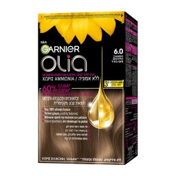 OLIA | Βαφή Μαλλιών Νο6.0 Ξανθό Σκούρο 1 Τεμάχιο