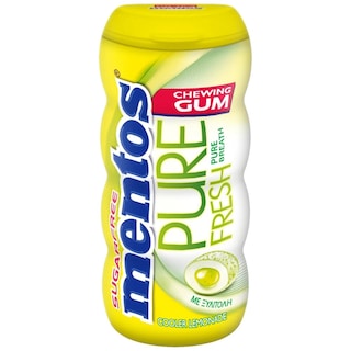 MENTOS | Τσίχλες Pure Fresh Bottle Lemonade 28g