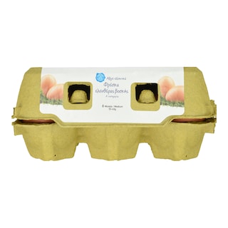 ΑΒ ΕΠΙΛΟΓΗ | EGGS ΕΛΕΥΘ. ΒΟΣΚΗΣ 6ΑΔΑ MEDIUM 53/63G 6PCS