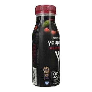 YOUPHORIA | Ρόφημα Γιαουρτιού High Protein Κεράσι 250ml