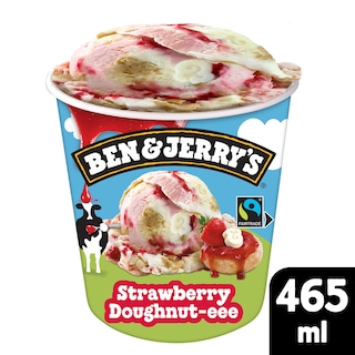 BEN & JERRY'S | Παγωτό Strawberry Doughnut 393g
