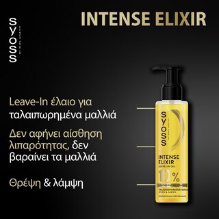SYOSS | Λάδι Μαλλιών Intense Elixir Oil 100ml