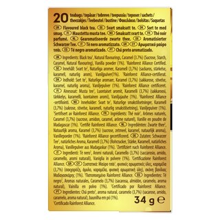 LIPTON | Τσάι Μαύρο Βανίλια Καραμέλα 20x1.7gr