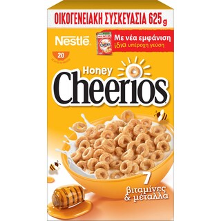 CHEERIOS | Δημητριακά Ολικής Άλεσης Με Μέλι 625gr