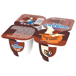 DANETTE | Επιδόρπιο Γάλακτος Σοκολάτα 4 Χ 70 gr