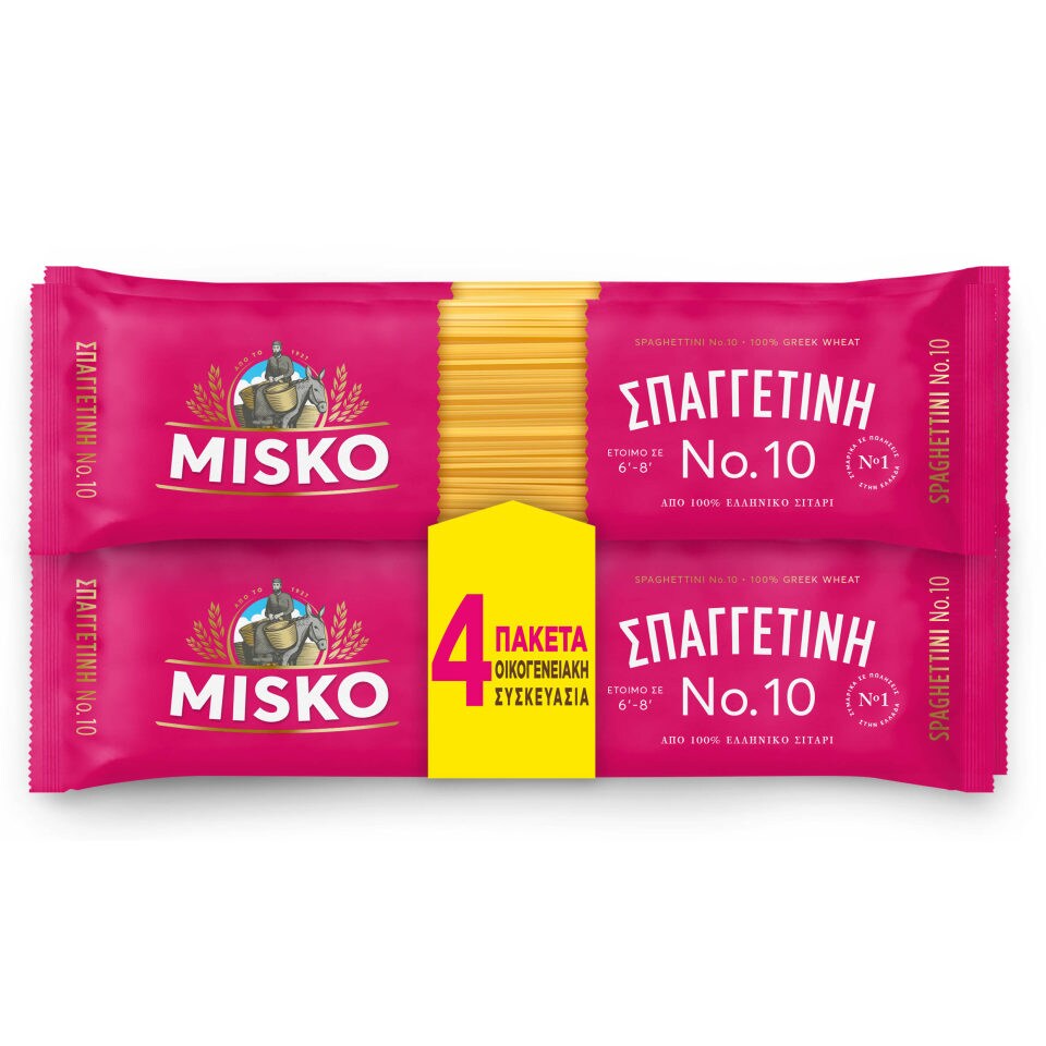 MISKO Σπαγγετίνι Νο10 4x500g