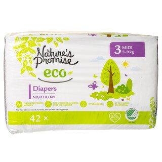 NATURE'S PROMISE | Πάνες Μωρού Eco Midi No3 42 Τεμάχια