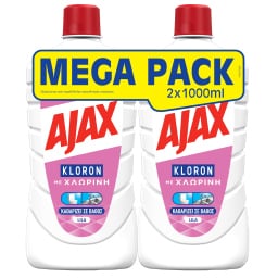 AJAX | Καθαριστικό Πατώματος Kloron Lila 2x1lt