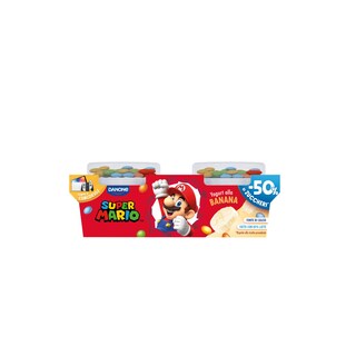 DANONE | Επιδόρπιο Γιαουρτιού Μπανάνα 2x110g