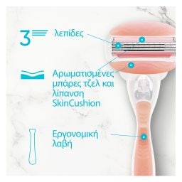 GILLETTE | VENUS SPA | Ανταλλακτικά Ξυριστικής Μηχανής Venus Spa Breeze 4 Τεμάχια