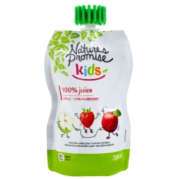NATURE'S PROMISE | Χυμός Μήλο Φράουλα 200ml