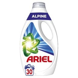 ARIEL | Υγρό Πλυντηρίου Ρούχων Alpine 30 Μεζούρες