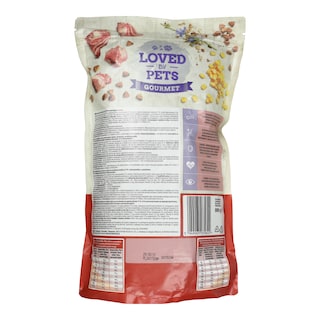 LOVED BY PETS | Γατοτροφή Κοτόπουλο Βοδινό Στειρωμένες Γάτες 800g