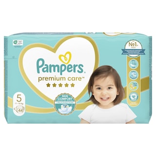 PAMPERS | Πάνες Μωρού Premium Care Νο5 11-18kg 44 Τεμάχια