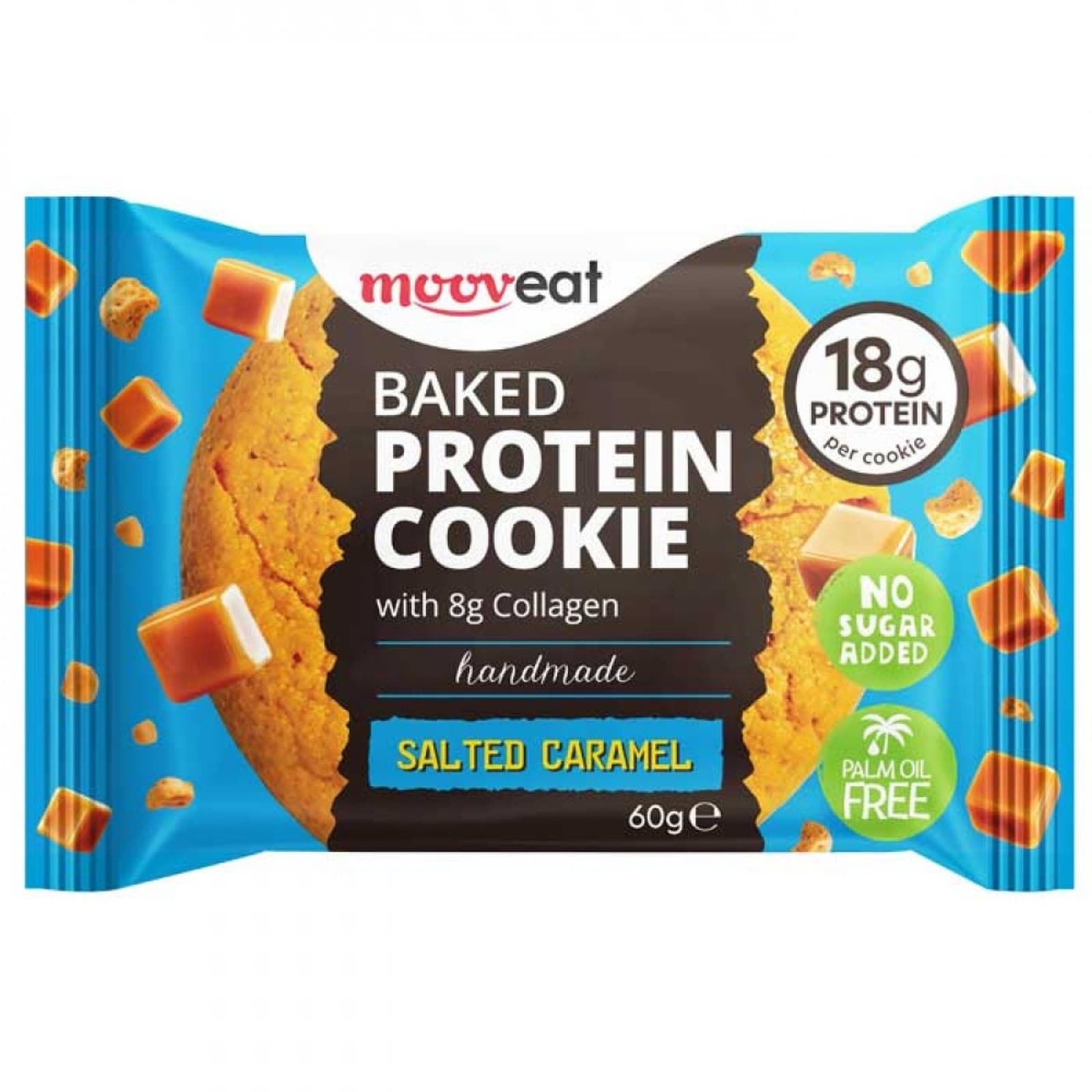 Μπισκότο Baked Protein Cookie Salted Caramel 60g