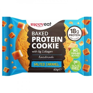 MOOVEAT | Μπισκότο Baked Protein Cookie Salted Caramel 60g