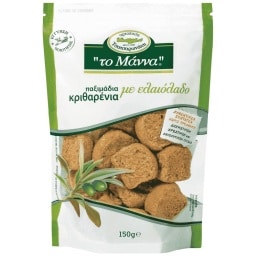 ΜΑΝΝΑ | Παξιμάδια Κριθαρένια με Ελαιόλαδο 150g