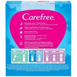 CAREFREE | Σερβιετάκια Flexi Form Εκχύλισμα Βαμβακιού 56 Τεμάχια