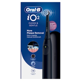 ORAL B | Ηλεκτρική Οδοντόβουρτσα iO2 Black 1 Τεμάχιο