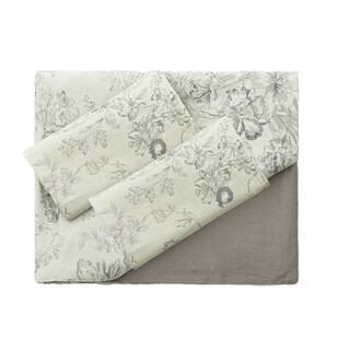 ΑΝΕΜΟΣ | Σετ Παπλωματοθήκη Υπέρδιπλη Λουλούδια 1 Τεμάχιο