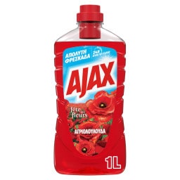 AJAX | FETE DES FLEURS | Καθαριστικό Πατώματος Γιορτή Λουλουδιών Αγριολούλουδα 1lt