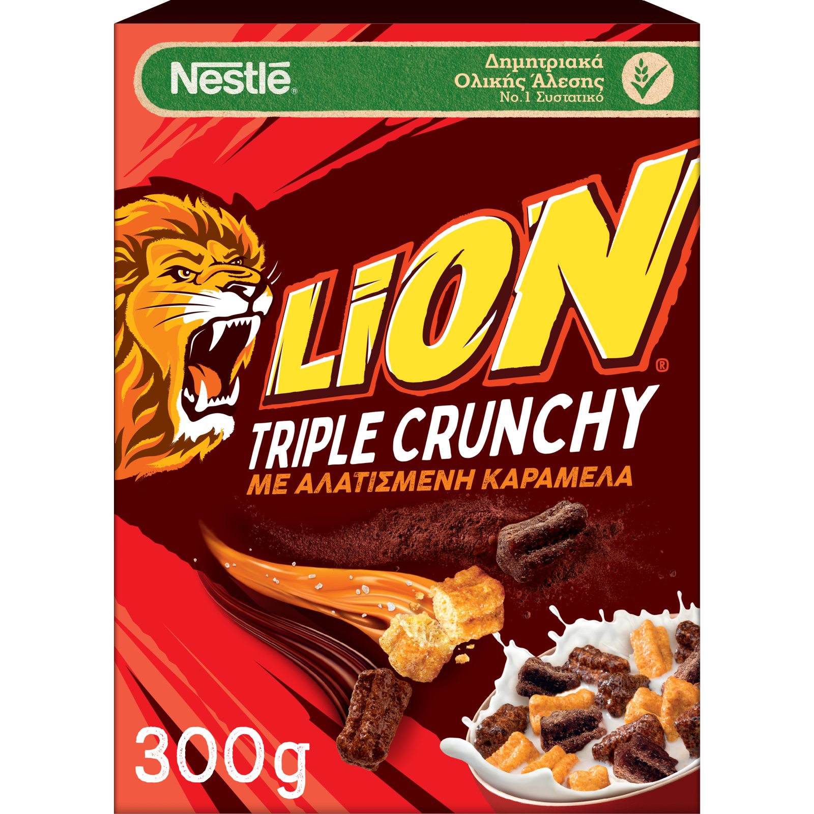 Δημητριακά Lion Triple Crunchy 300g