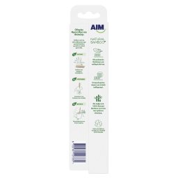AIM | Οδοντόβουρτσα Natural Bamboo Μαλακή 1 Τεμάχιο