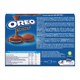 OREO | Μπισκότα Γεμιστά Επικάλυψη Σοκολάτα Γάλακτος 246g