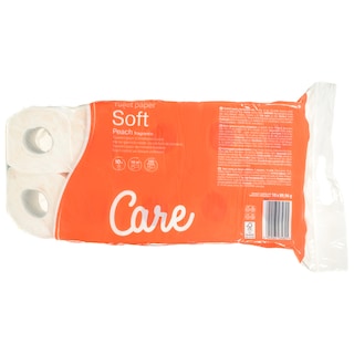 CARE | Χαρτί Υγείας Soft Peach 3 Φύλλα 10 Ρολά 899g