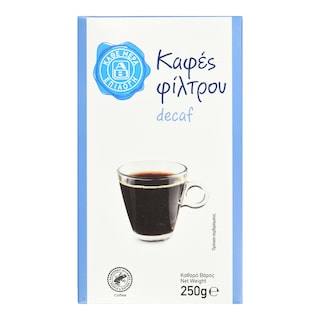 ΑΒ ΕΠΙΛΟΓΗ | Καφές Φίλτρου Decaf 250g