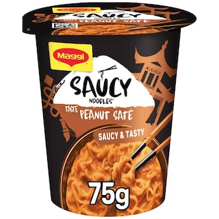MAGGI | Saucy Noodles Cup Peanut Sate 75g