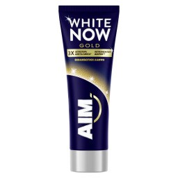 AIM | Οδοντόκρεμα White Now Gold 75ml