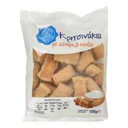 Κριτσινάκια Ζάχαρη Κανέλα 100g